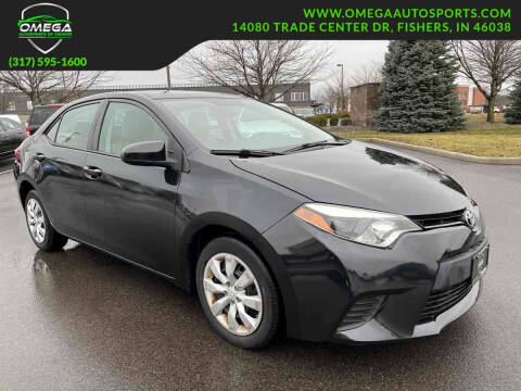 2015 Toyota Corolla for sale at Omega Autosports of Fishers in Fishers IN