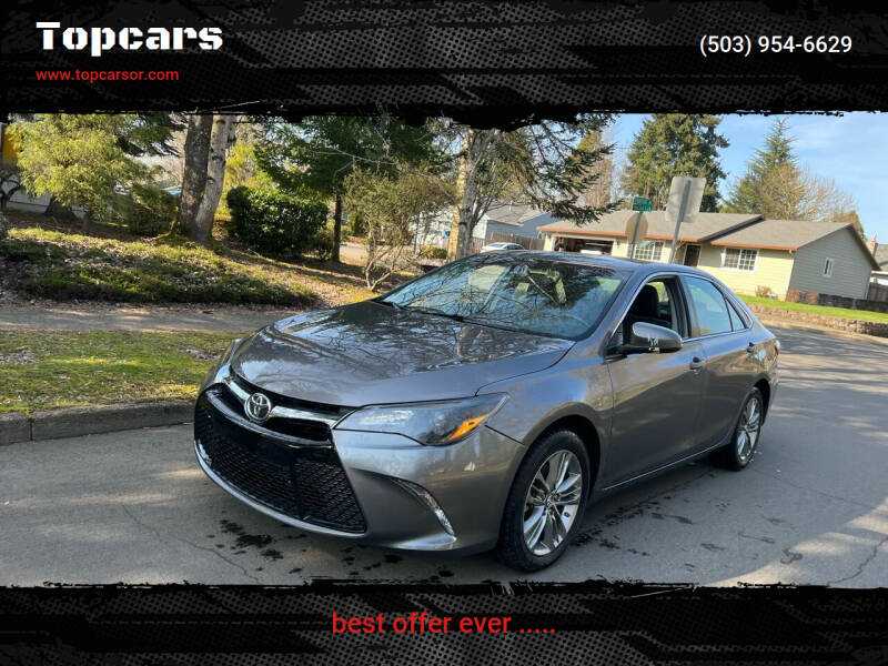 2016 Toyota Camry for sale at Topcars in Wilsonville OR