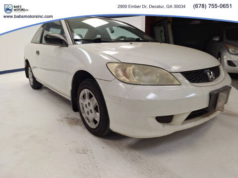 2004 Honda Civic Value Package
