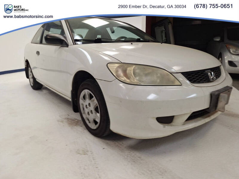 2004 Honda Civic Value Package