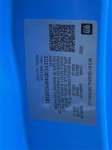 2023 Chevrolet Corvette Stingray