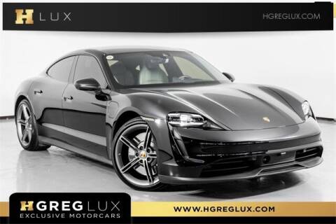 2021 Porsche Taycan for sale at HGREG LUX EXCLUSIVE MOTORCARS in Pompano Beach FL