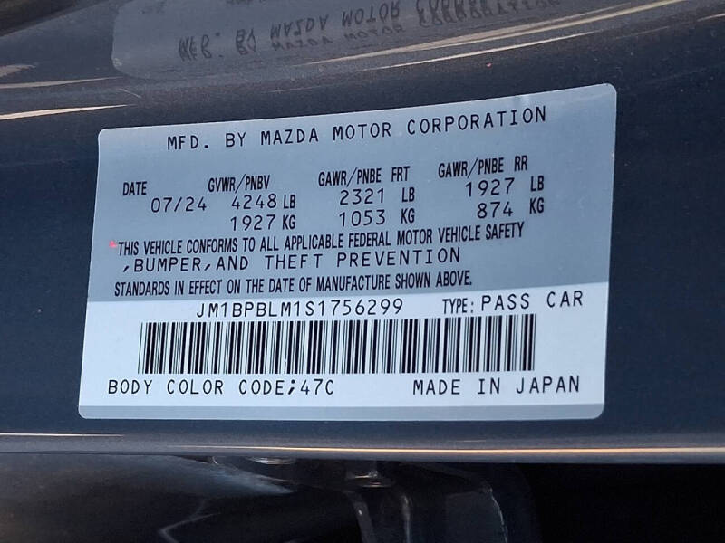 2025 Mazda Mazda3 Hatchback 2.5 S Carbon Edition