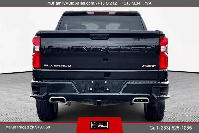 2022 Chevrolet Silverado 1500 for sale at MJ FAMILY AUTO SALES in Kent, WA