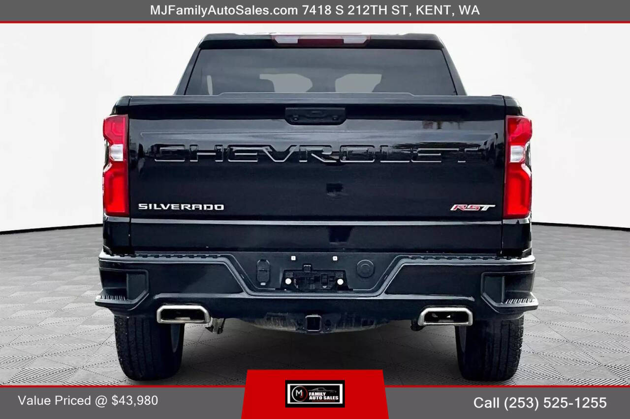 2022 Chevrolet Silverado 1500 for sale at MJ FAMILY AUTO SALES in Kent, WA