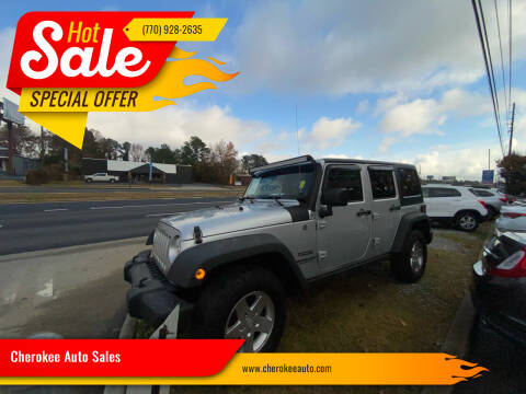 2011 Jeep Wrangler Unlimited for sale at Cherokee Auto Sales in Acworth GA