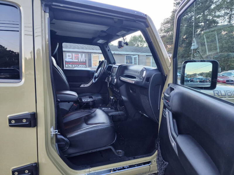 2013 Jeep Wrangler Unlimited Rubicon