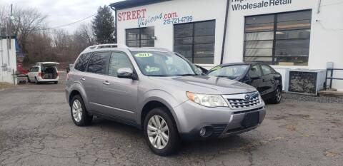 2011 Subaru Forester for sale at Street Visions in Telford PA
