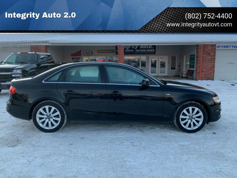 2015 Audi A4 for sale at Integrity Auto 2.0 in Saint Albans VT