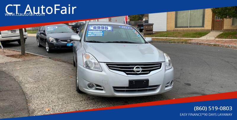 2012 Nissan Altima for sale at CT AutoFair in West Hartford CT