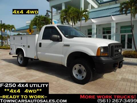 2005 Ford F-250 for sale at Town Cars Auto Sales in West Palm Beach FL