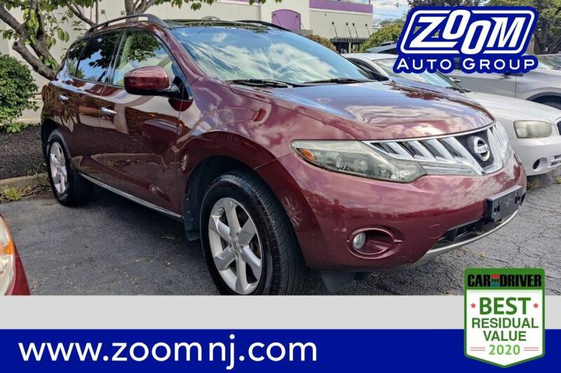 2009 Nissan Murano for sale at Zoom Auto Group in Parsippany NJ