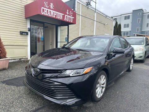2018 Toyota Camry for sale at Champion Auto LLC in Quincy MA
