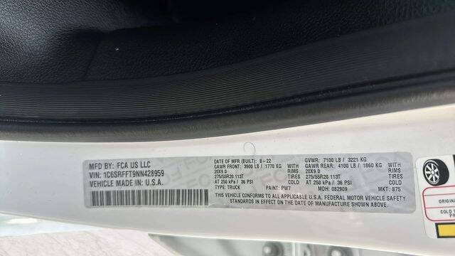 2022 RAM 1500 Big Horn