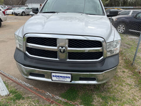 2014 RAM Ram Pickup 1500 for sale at Simmons Auto Sales in Denison TX