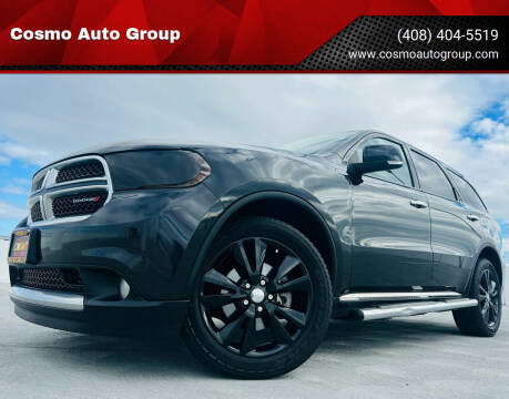 2013 Dodge Durango for sale at Cosmo Auto Group in San Jose CA