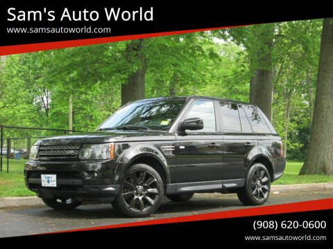 2013 Land Rover Range Rover Sport for sale at Sam's Auto World in Roselle NJ