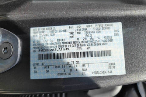 2025 Ford Escape Active