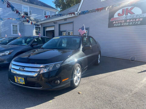 2012 Ford Fusion for sale at JK & Sons Auto Sales in Westport MA