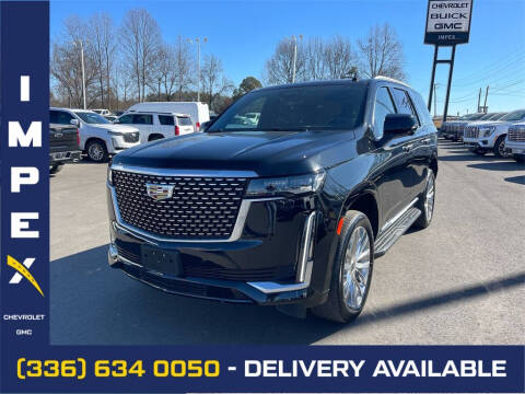 2022 Cadillac Escalade for sale at Impex Chevrolet GMC in Reidsville NC