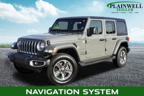 2022 Jeep Wrangler Unlimited for sale at Zeigler Ford of Plainwell in Plainwell MI