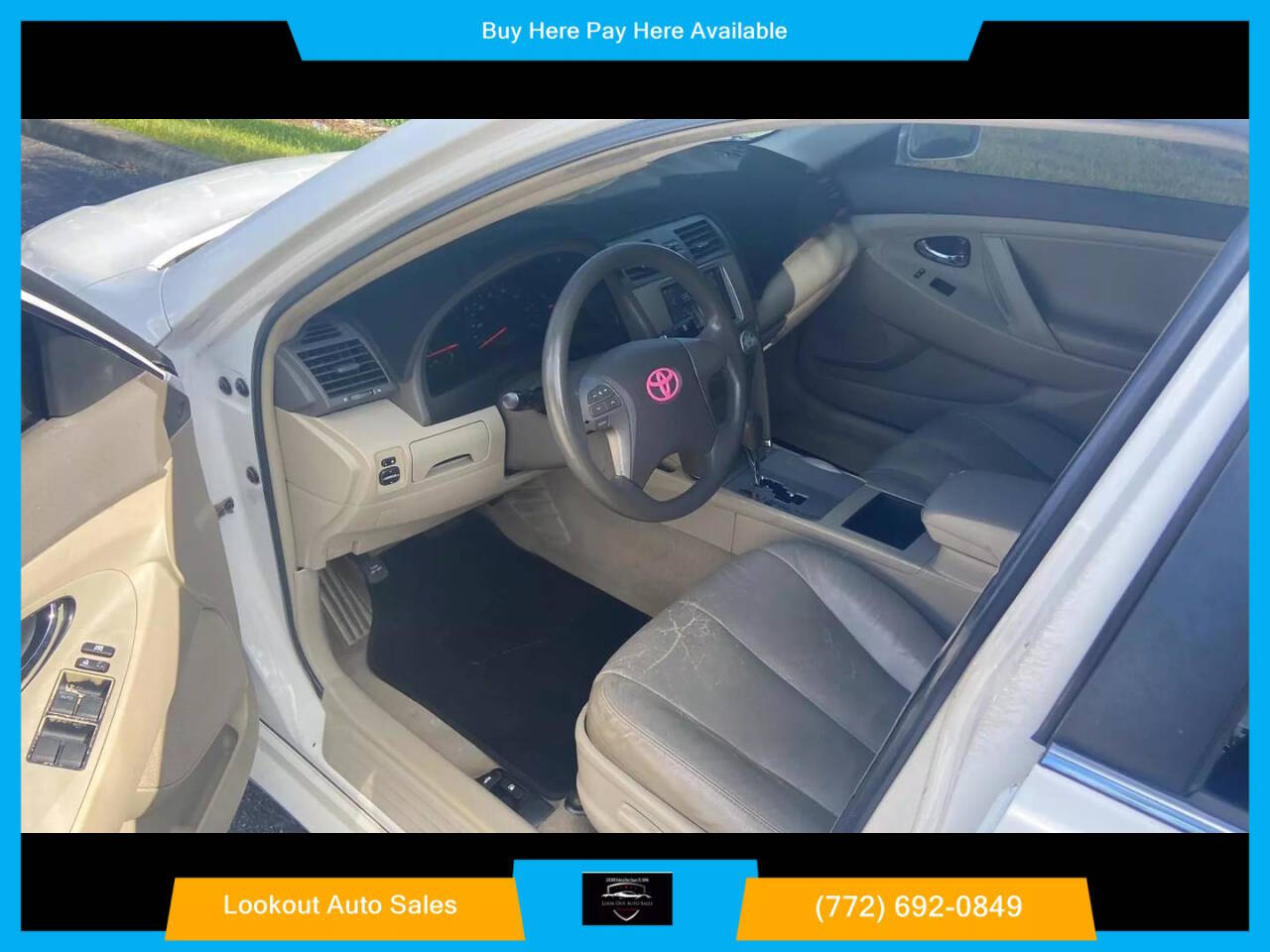 2009 Toyota Camry for sale at Lookout Auto Sales in Stuart, FL