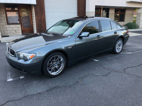 2003 BMW 7 Series for sale at Inland Valley Auto in Upland CA