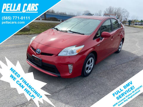 2013 Toyota Prius for sale at Pella Cars LLC in Brockport NY