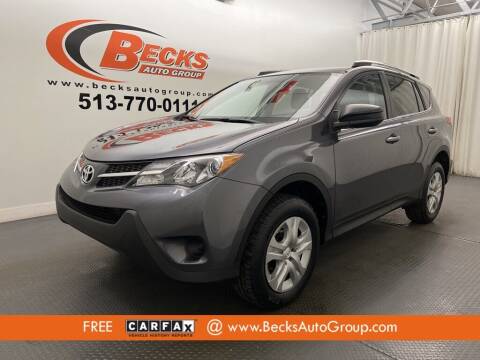 2014 Toyota RAV4 for sale at Becks Auto Group in Mason OH