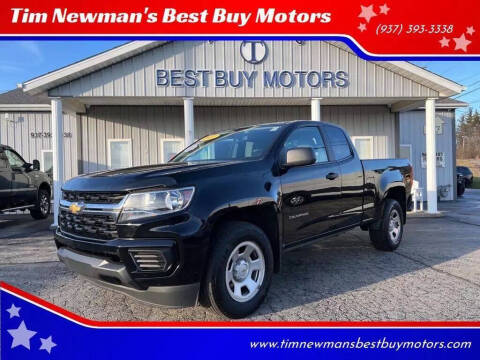 2021 Chevrolet Colorado for sale at Tim Newman's Best Buy Motors in Hillsboro OH