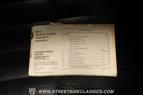 1972 Chevrolet Monte Carlo