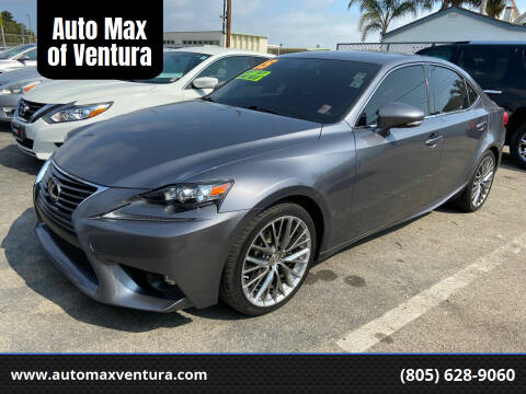 2015 Lexus IS 250 for sale at Auto Max of Ventura in Ventura CA