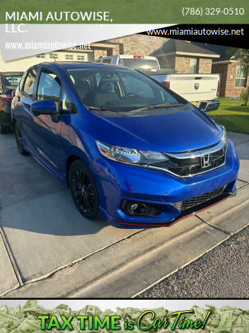 2020 Honda Fit for sale at MIAMI AUTOWISE, LLC. in Miami FL