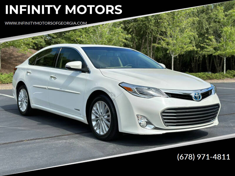 2015 Toyota Avalon Hybrid for sale at INFINITY MOTORS in Gainesville GA