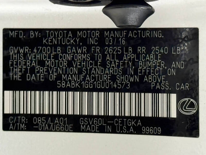 2016 Lexus ES 350