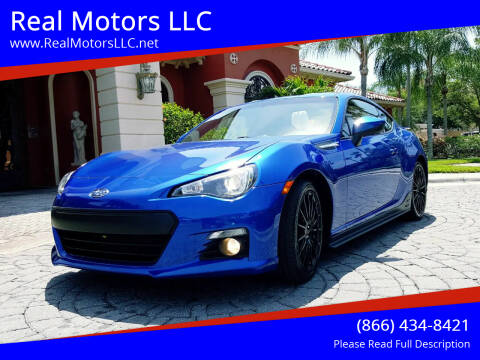 2015 Subaru BRZ for sale at Real Motors LLC in Clearwater FL