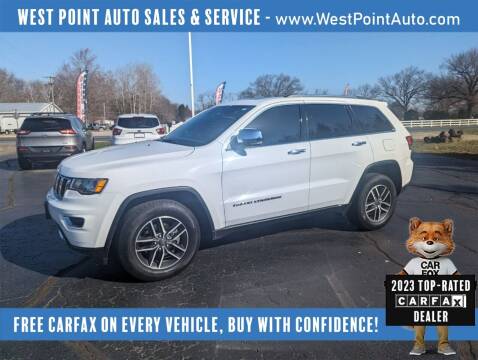 2020 Jeep Grand Cherokee for sale at West Point Auto Sales & Service in Mattawan MI
