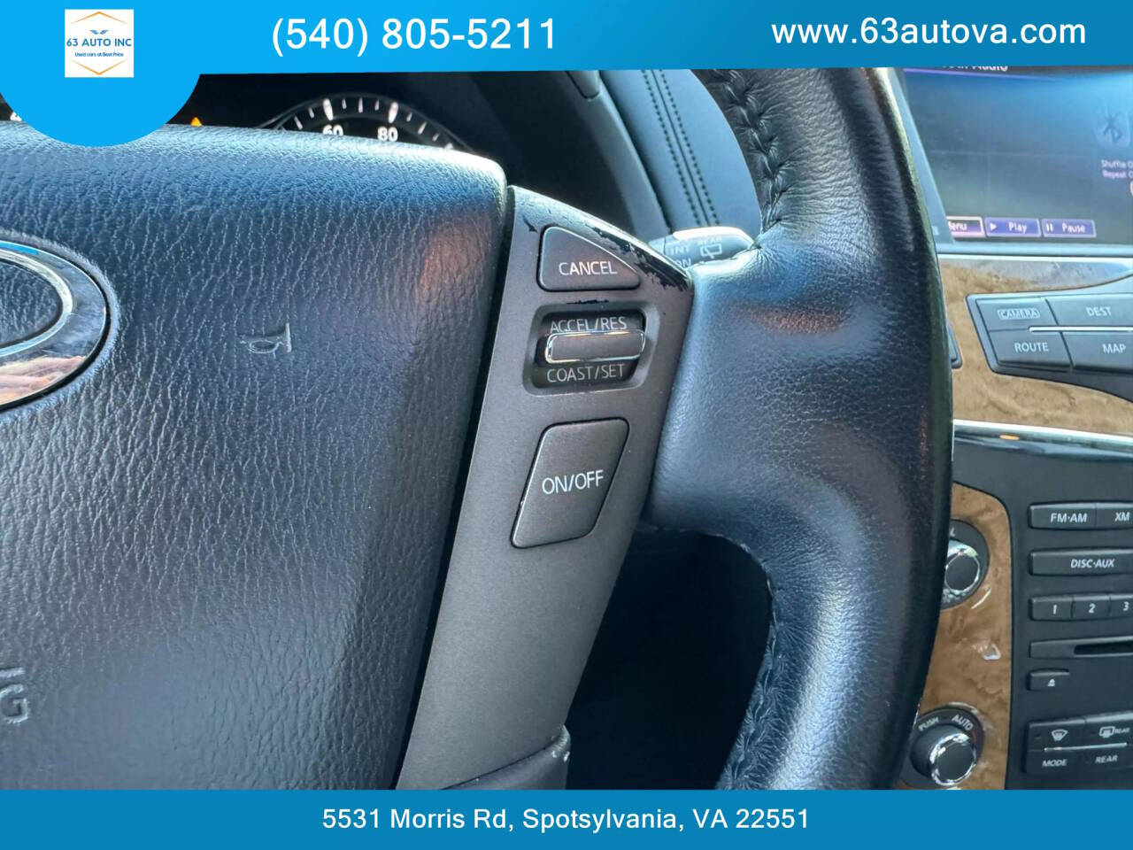 2013 INFINITI QX56 for sale at 63 Auto Inc in Spotsylvania, VA