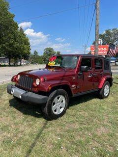 2008 Jeep Wrangler Unlimited for sale at HOMESTEAD MOTORS in Highland IN