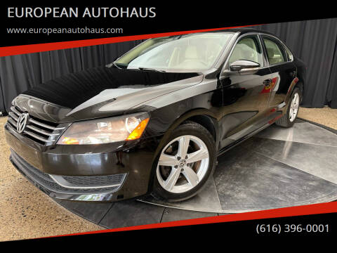 2012 Volkswagen Passat for sale at EUROPEAN AUTOHAUS in Holland MI