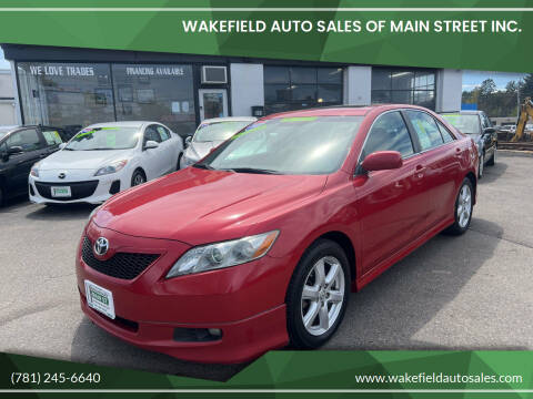 2007 Toyota Camry for sale at Wakefield Auto Sales of Main Street Inc. in Wakefield MA