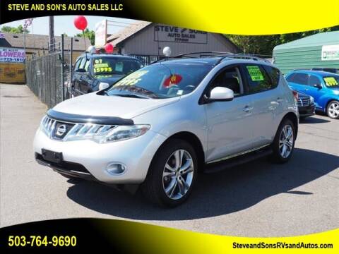 2010 Nissan Murano for sale at Steve & Sons Auto Sales in Happy Valley OR