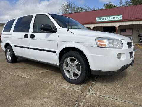 2007 Chevrolet Uplander for sale at PITTMAN MOTOR CO in Lindale TX