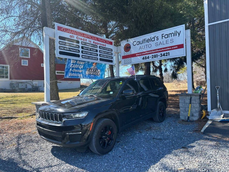 2021 Jeep Grand Cherokee L for sale at Caulfields Family Auto Sales in Bath PA