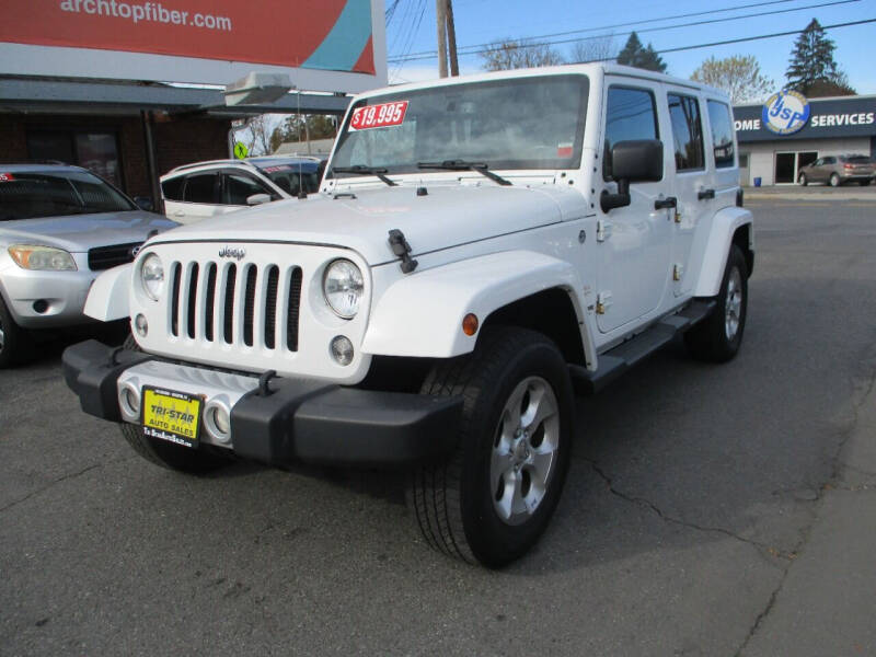 2015 Jeep Wrangler Unlimited for sale at TRI-STAR AUTO SALES in Kingston NY