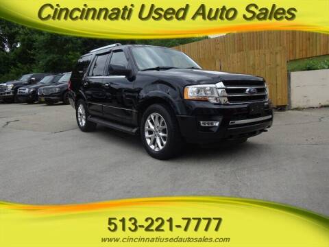 2017 Ford Expedition for sale at Cincinnati Used Auto Sales in Cincinnati OH