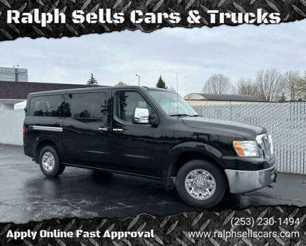 2016 Nissan NV for sale at Ralph Sells Cars & Trucks in Puyallup WA