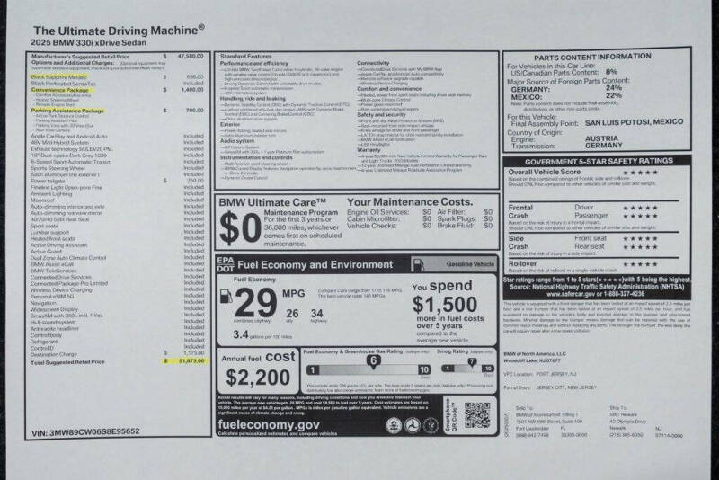 2025 BMW 3 Series 330i xDrive
