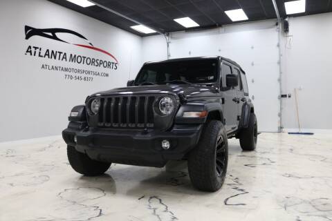 2018 Jeep Wrangler Unlimited for sale at Atlanta Motorsports in Roswell GA