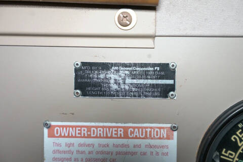 1982 AM General DJ5